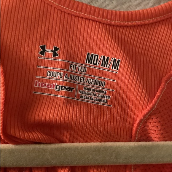 Under Armour Women's Heat Gear Racer-back Tank Top - Picture 3 of 5